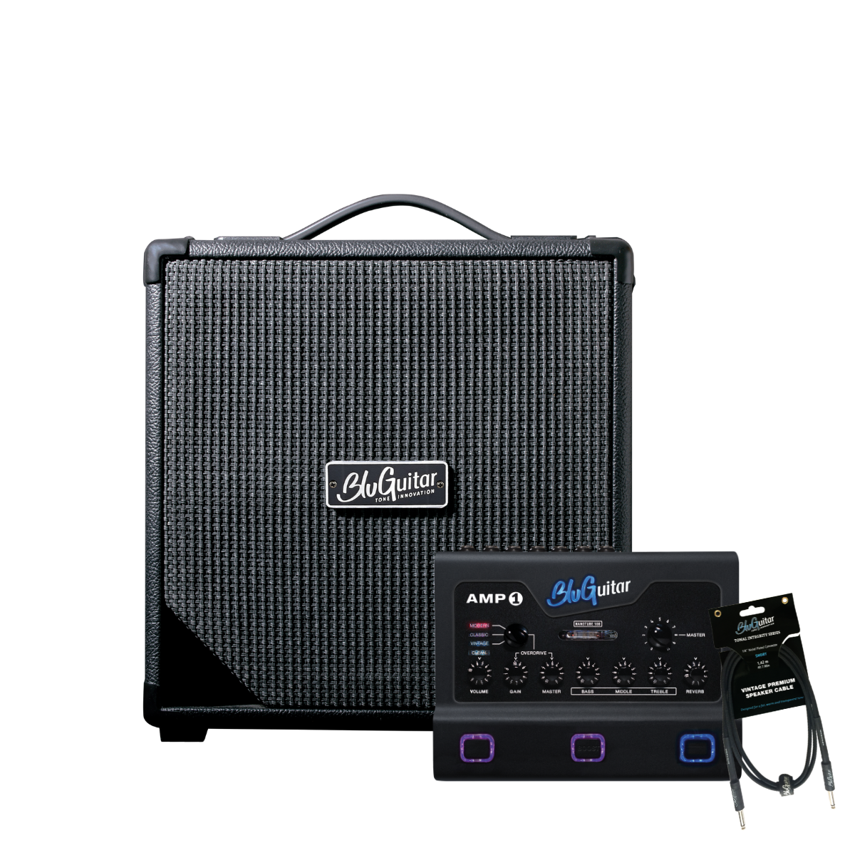 Bundle: AMP1 Iridium Edition & NANOCAB & Speaker Cable